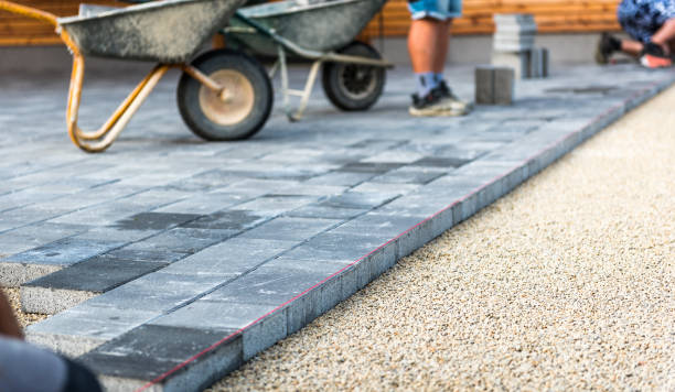 Residential Paver Driveway in Grangeville, ID